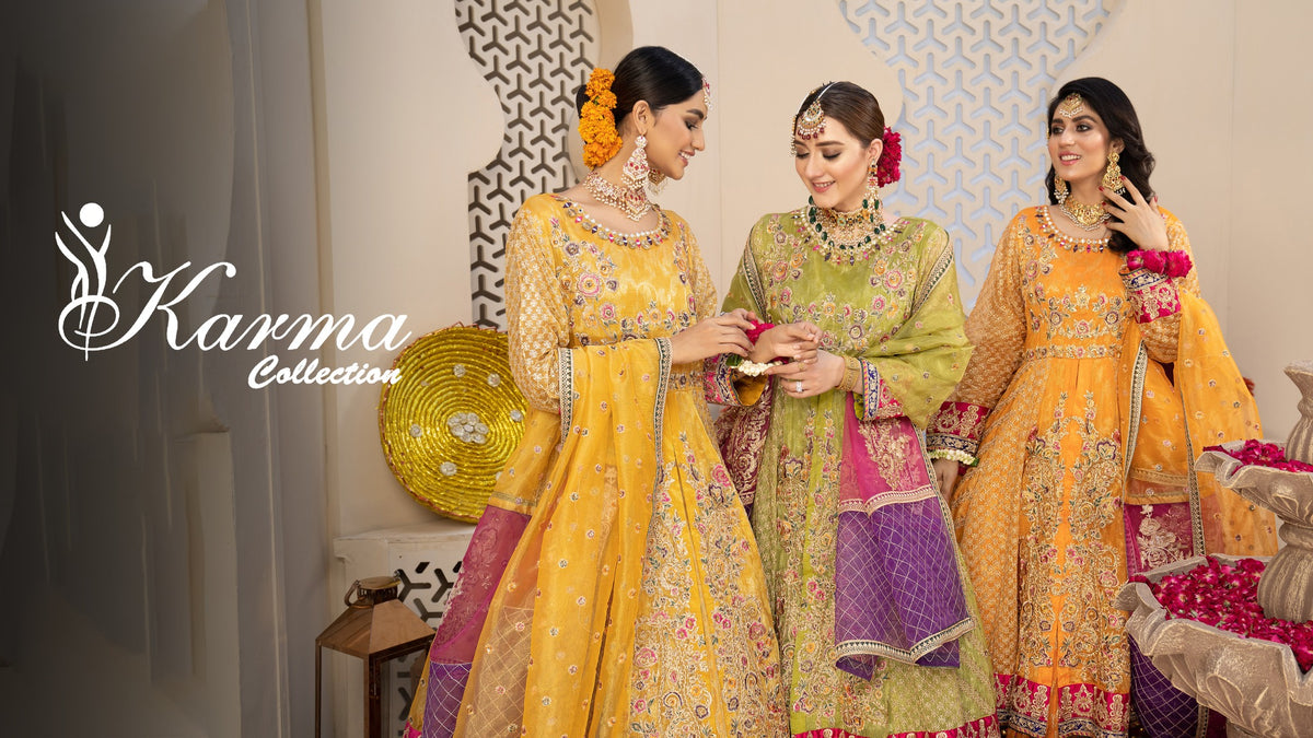 Karma Collection Pakistani Clothing Brand Saimascollection