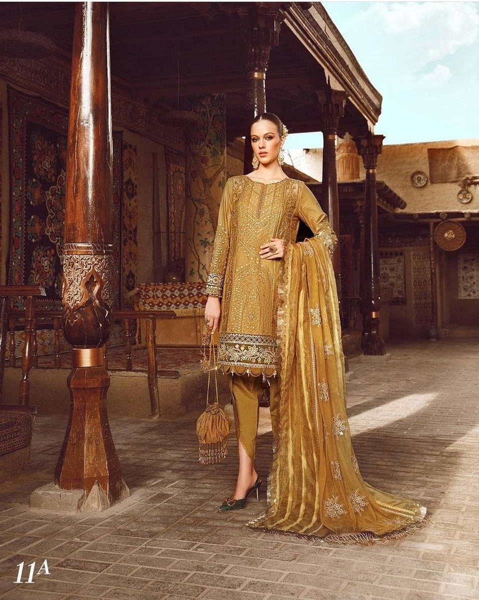 Maria B Lawn Spring Summer Unstitched Lawn D-2311-A