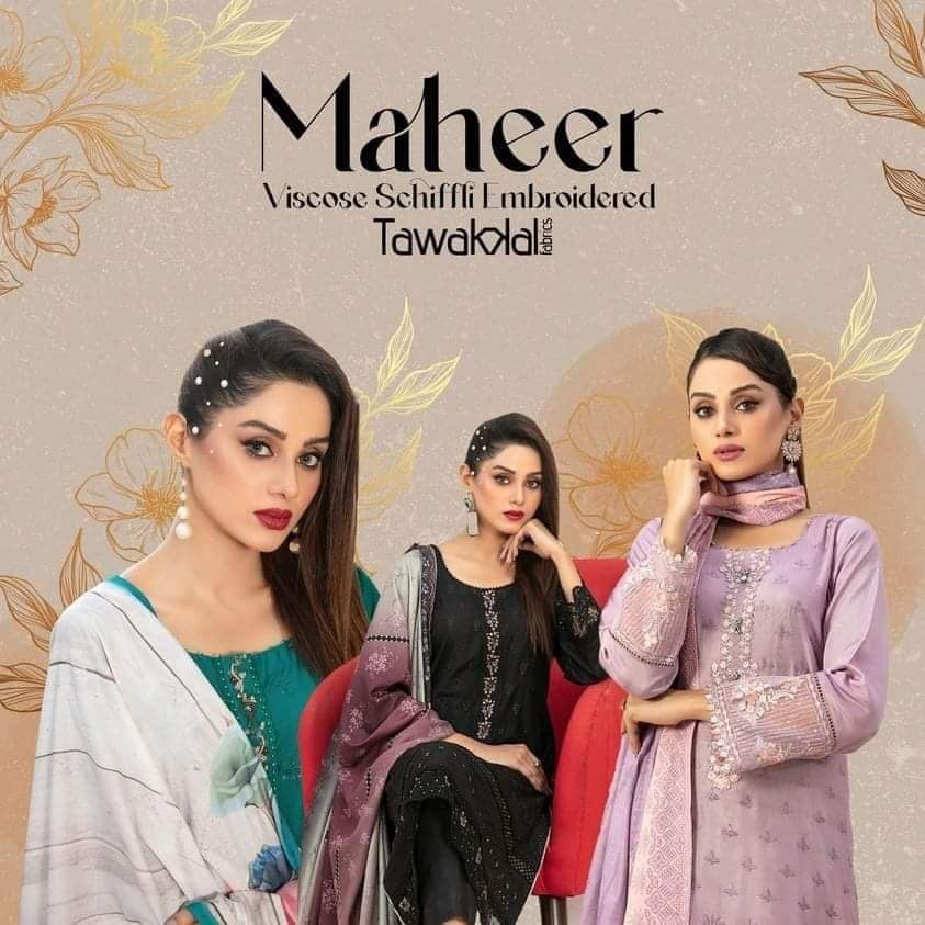 Maheer |Maheer By Tawakkal Fabrics | Saimascollecction – Saimascollection