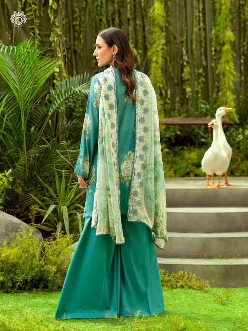 3 PC UN-STITCHED SHIRT TROUSER & DUPPATA | GRP2516A1