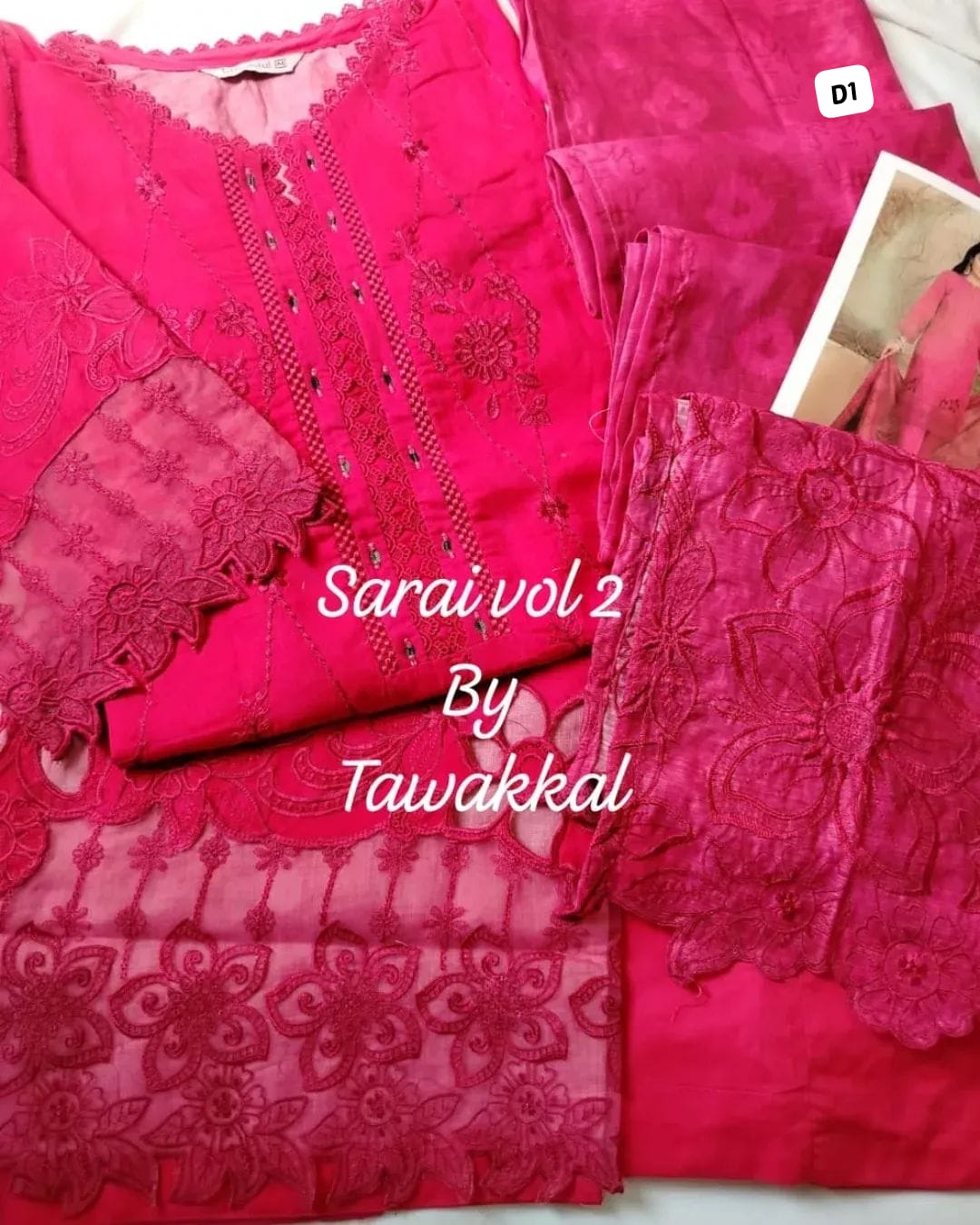 Stitched Lawn | Sarai 02