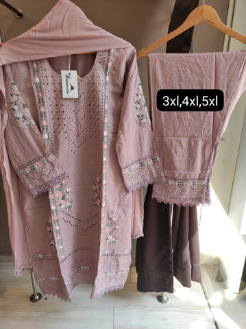 Rayon Kurta with Embroidery
