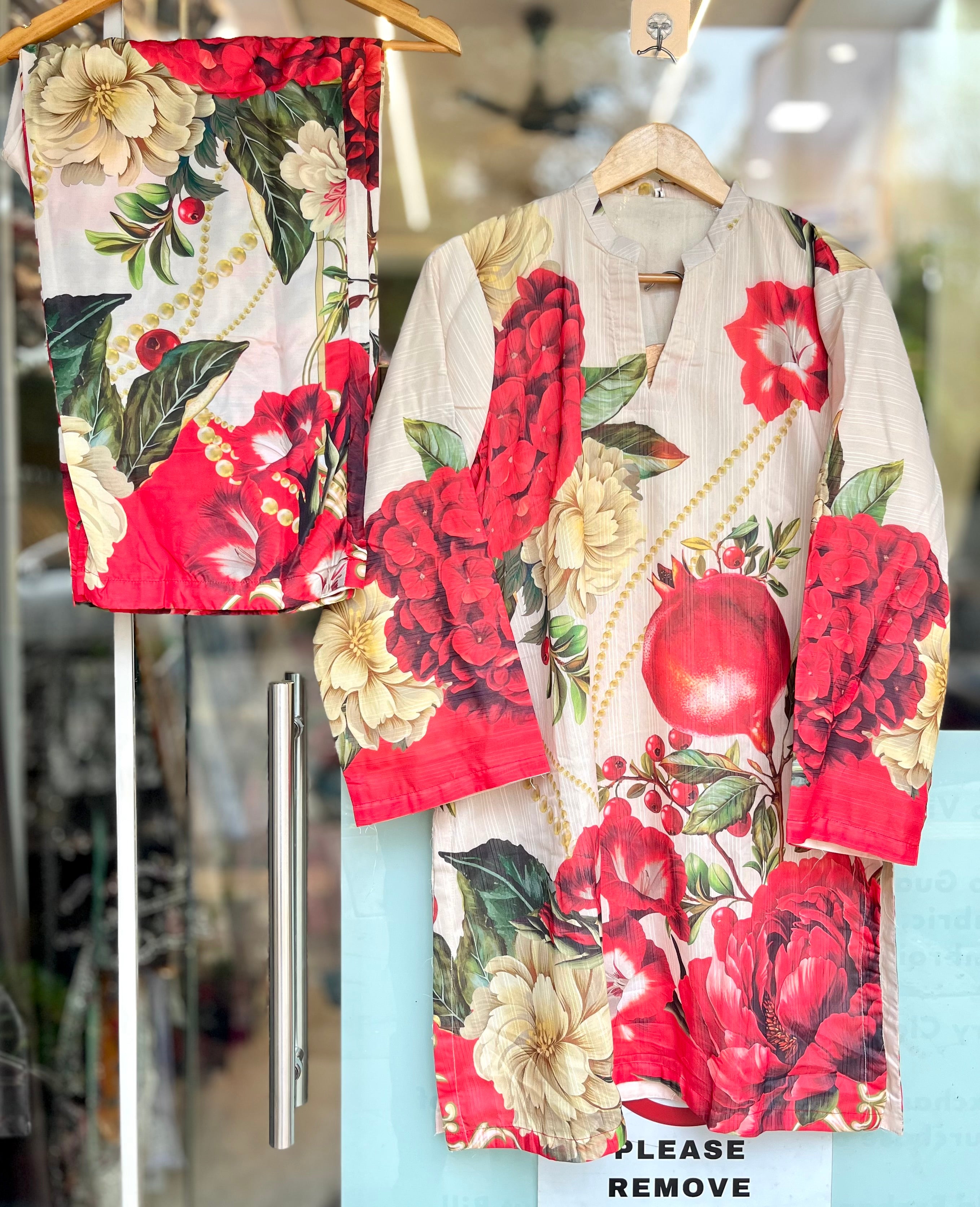 Camelia Vol-1 by Adan's Libas Premium Lawn Co-ords | Design 04