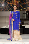 Hand Embroidered | Z-295 | BLUE