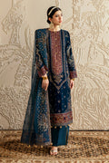 Embroidered Velvet V-604