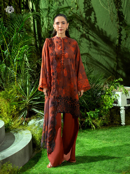 3 PC UN-STITCHED SHIRT TROUSER & DUPPATA - GMIS2512A10