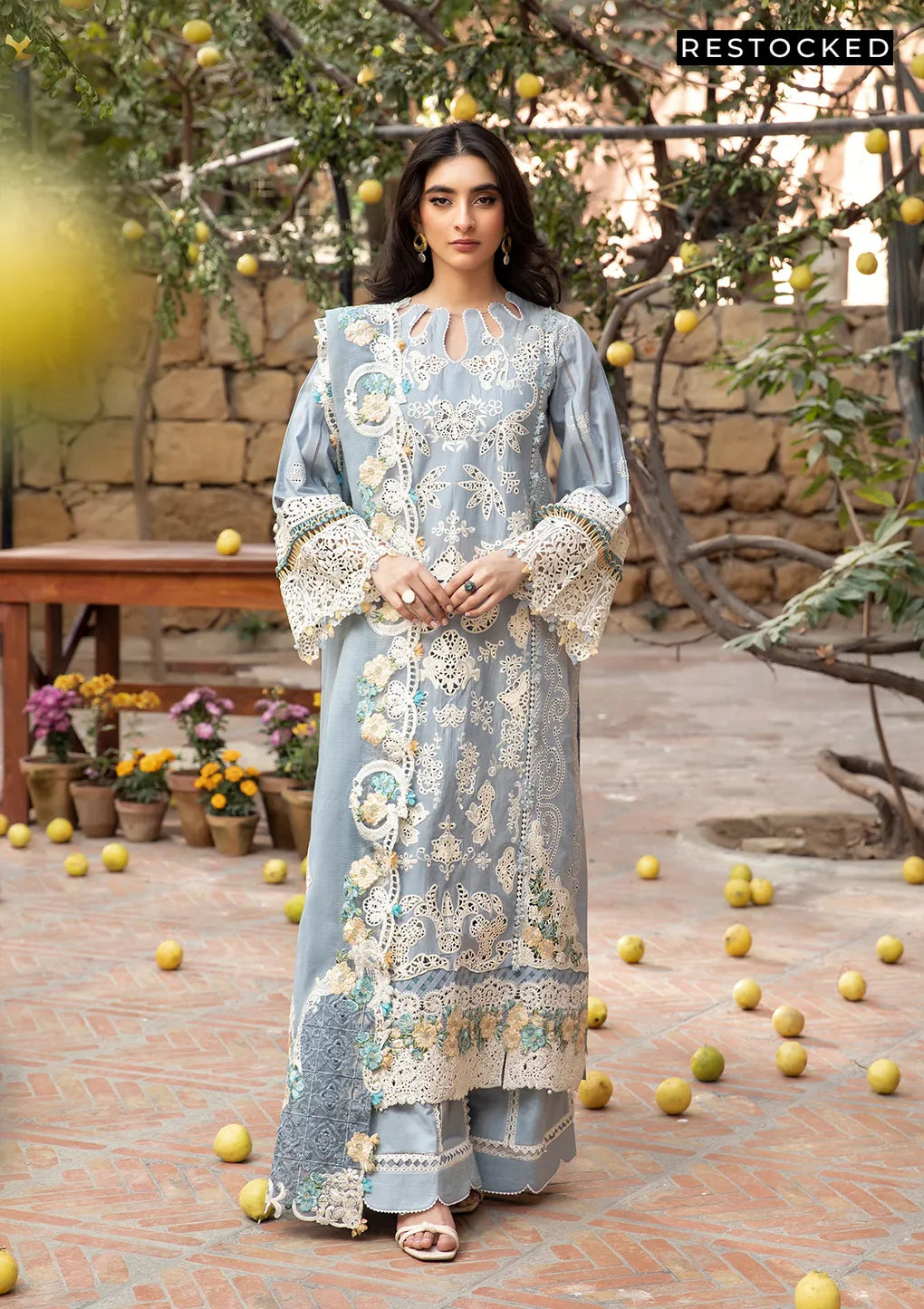 MAHVEEN | Elaf Luxury Lawn 2025