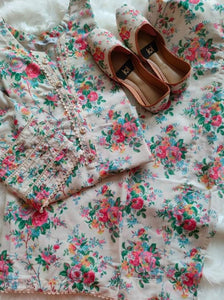 Stitched 2 pc with Khussa