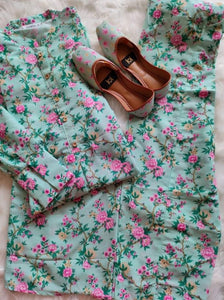 Stitched 2 pc with Khussa