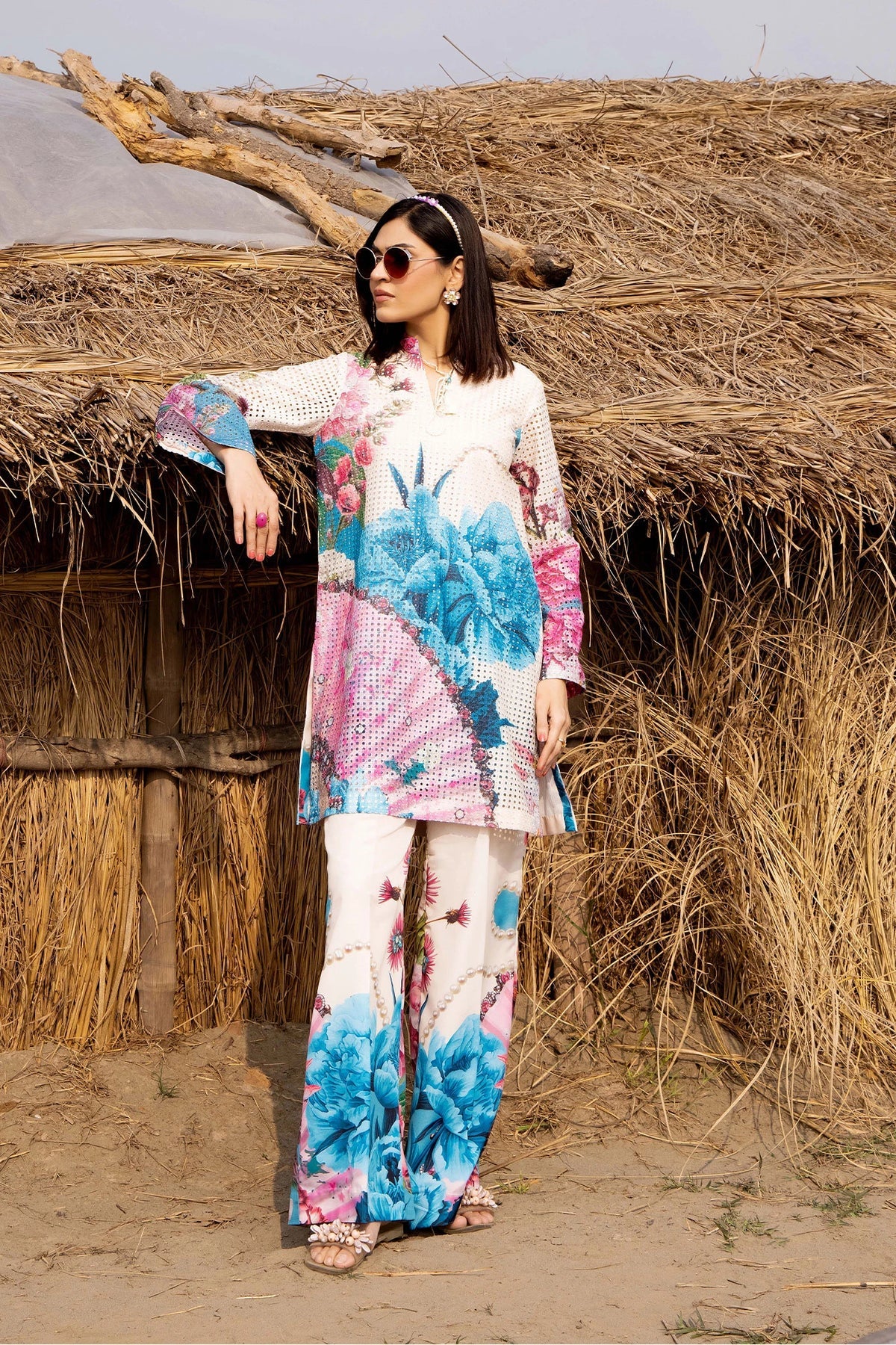 Camelia Vol-3 by Adan's Libas Premium Lawn Co-ords | Design 05