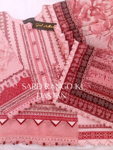 GUL ADHAR STITCHED LAWN | GA003