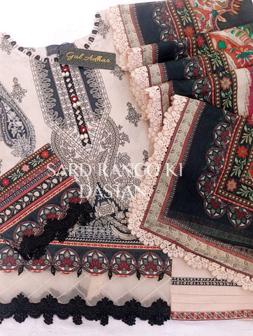 GUL ADHAR STITCHED LAWN | GA008