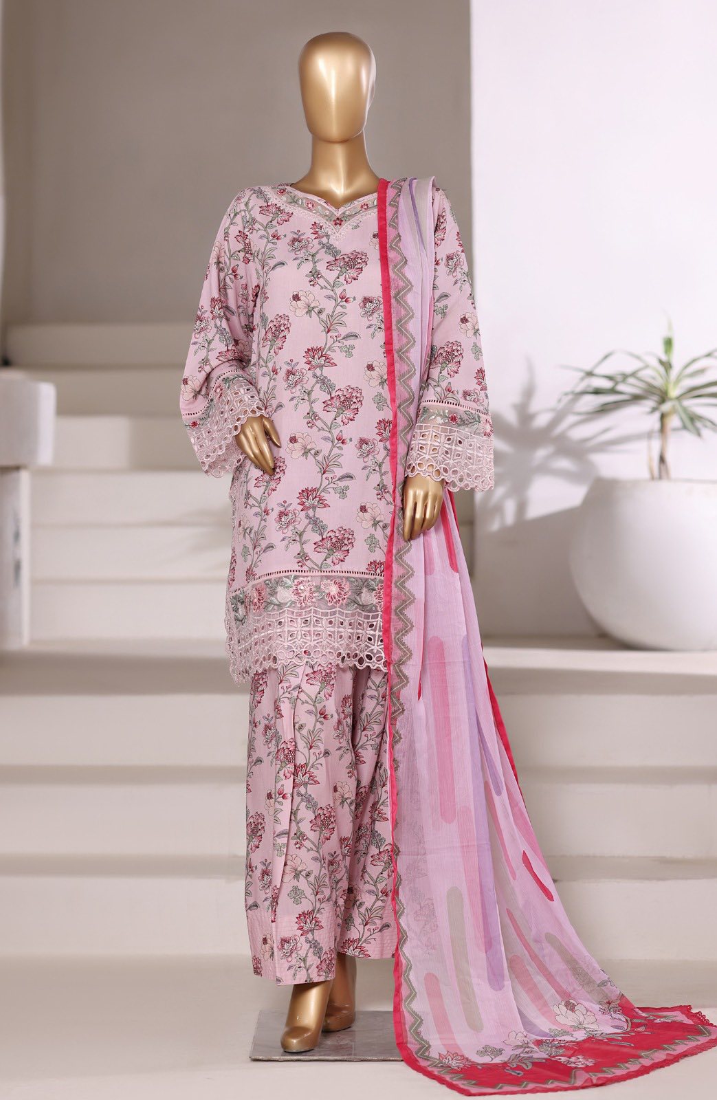 Sadabahar Viscose Lawn Farshi Set