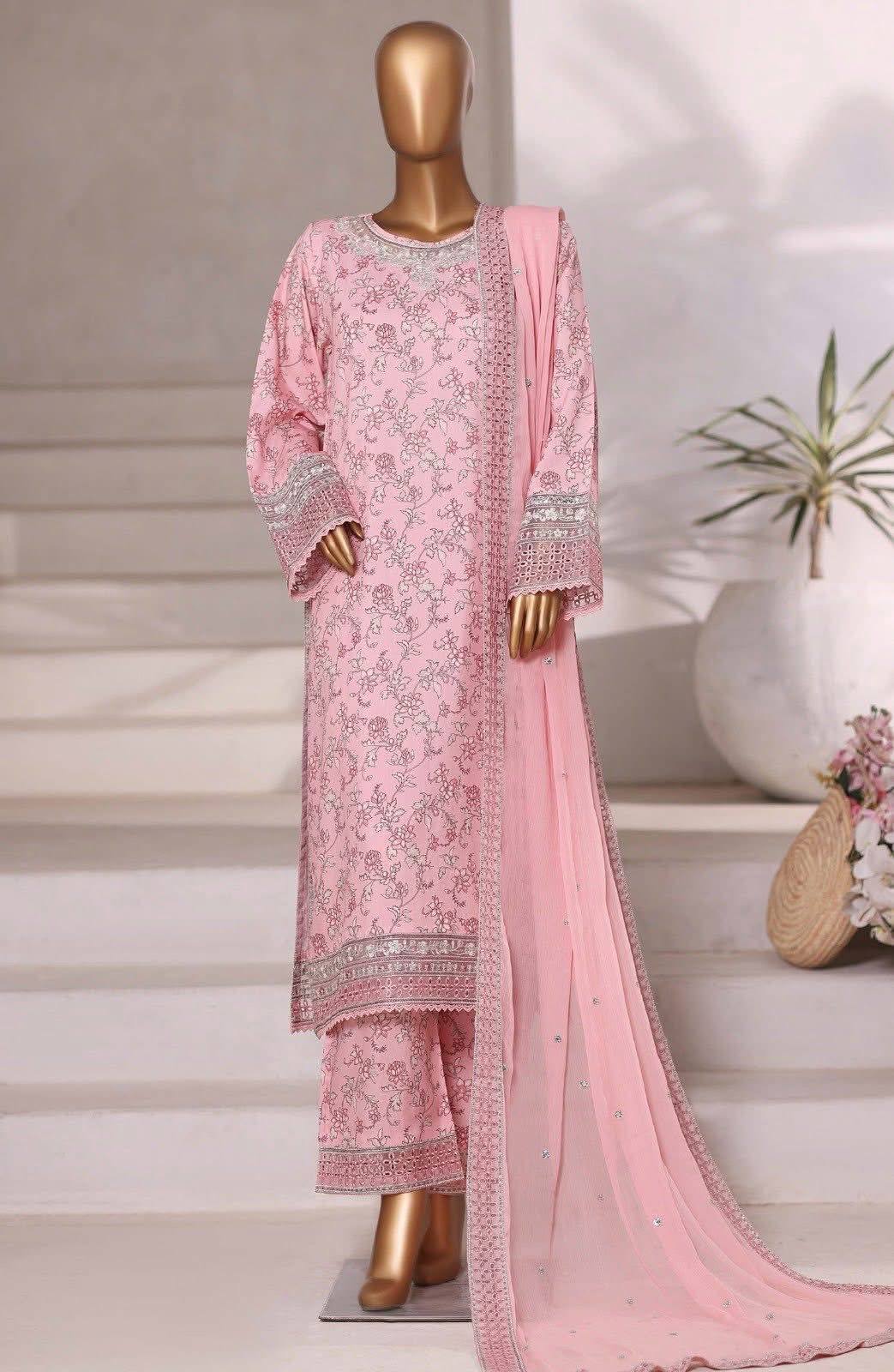 Sadabahar Luxury Viscose Lawn Set