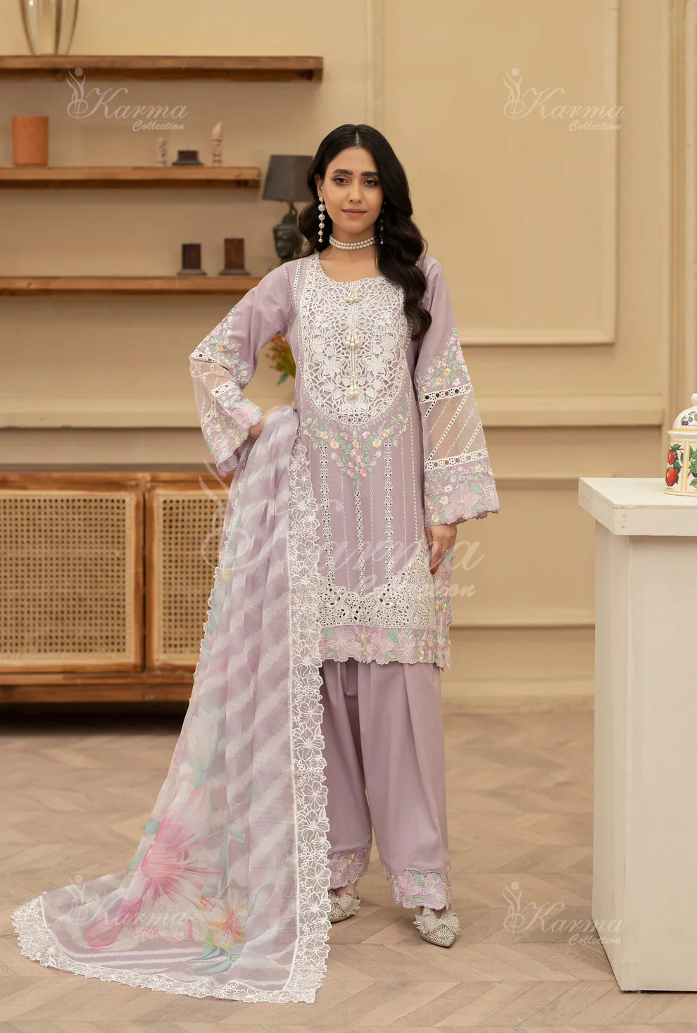 Afreen | Karma Collection | Lilac