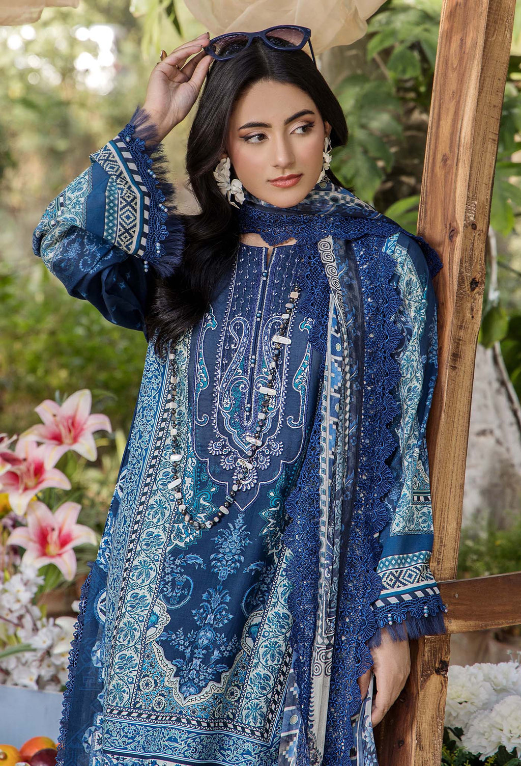 JASMINE UNSITICHED LAWN ADAN LIBAS D#01