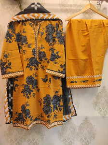 BS Stitched Lawn Farshi | 05