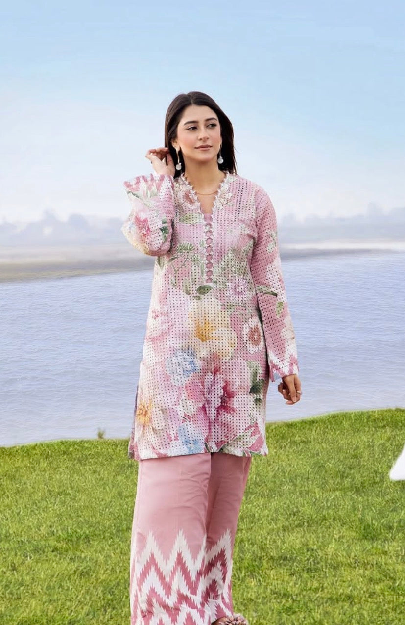 Camelia Vol-1 by Adan's Libas Premium Lawn Co-ords | Design 01