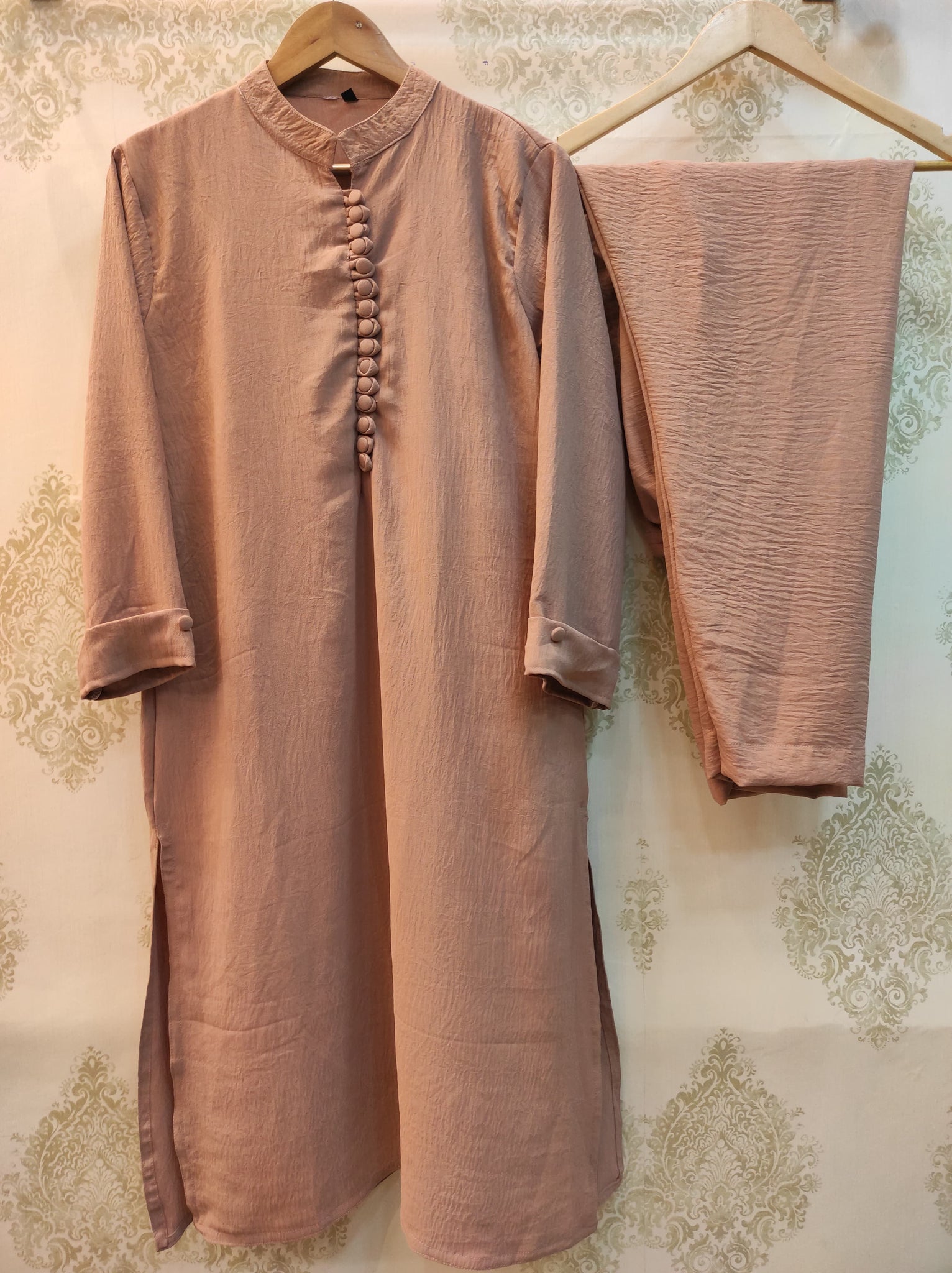2Pc Co Ord Set | Nude Brown