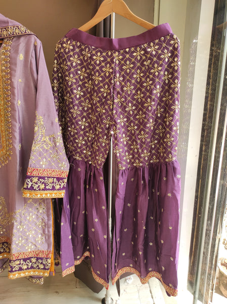 Garara Set-Lilac & Purple