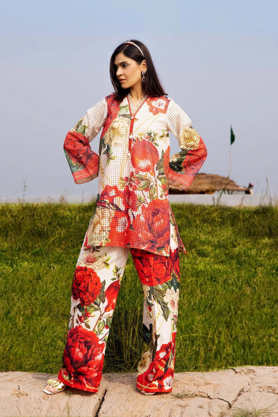 Camelia Vol-2 by Adan's Libas Premium Lawn Co-ords | Design 02