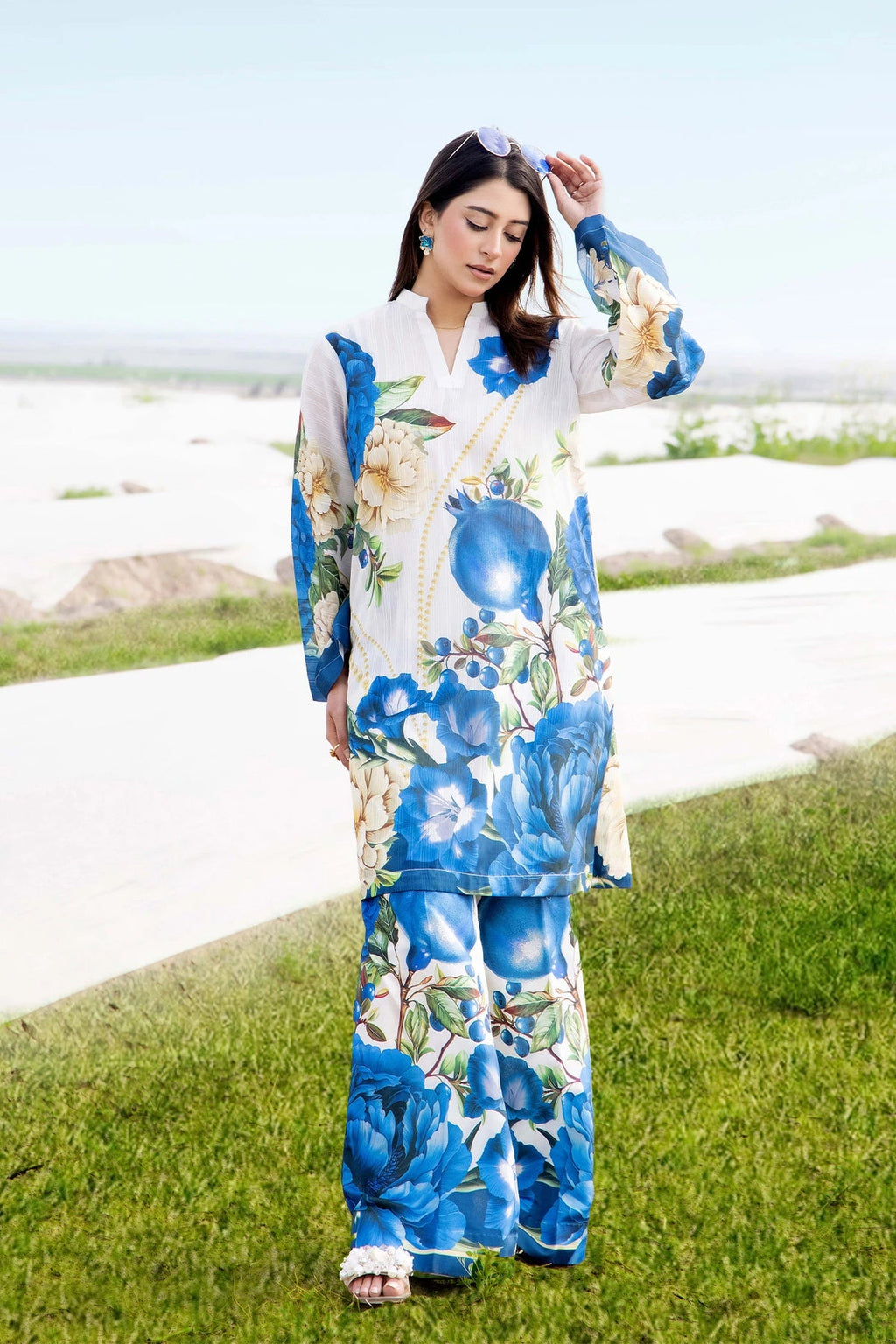 Camelia Vol-2 by Adan's Libas Premium Lawn Co-ords | Design 05