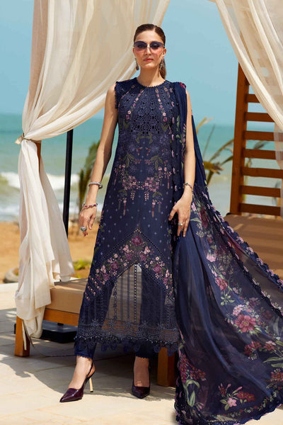 Maria B Luxury Lawn 2025 |  EID LAWN-25-09