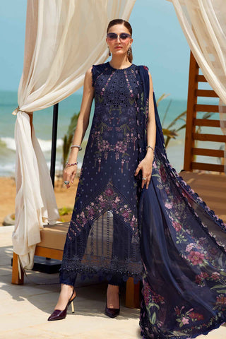 Maria B Luxury Lawn 2025 |  EID LAWN-25-09