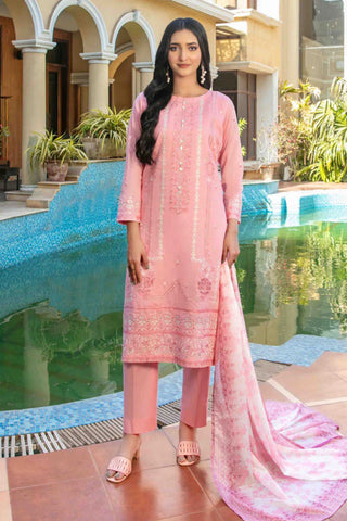 Z-Lawn Semi Stitched | D004
