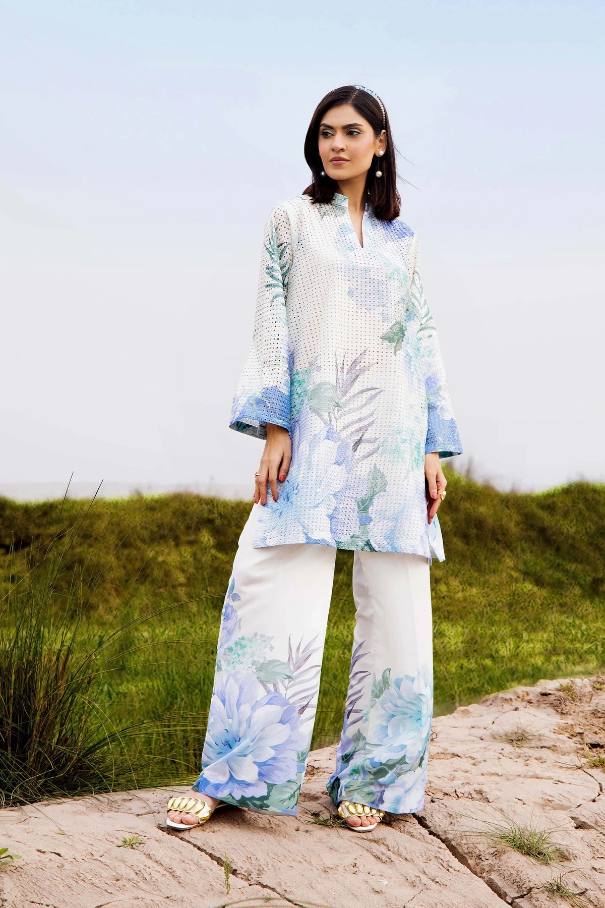 Camelia Vol-3 by Adan's Libas Premium Lawn Co-ords | Design 03