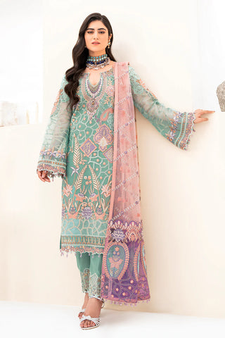 Ramsha Minhal Vol-08 | M-807 | Unstitched
