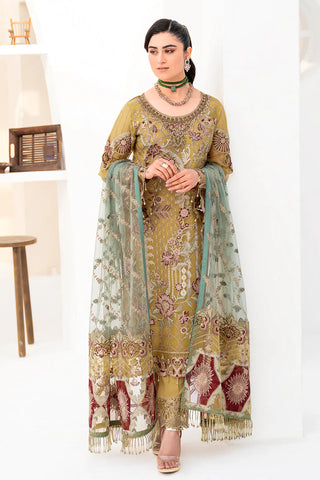 Ramsha Minhal Vol-08 | M-805 | Unstitched