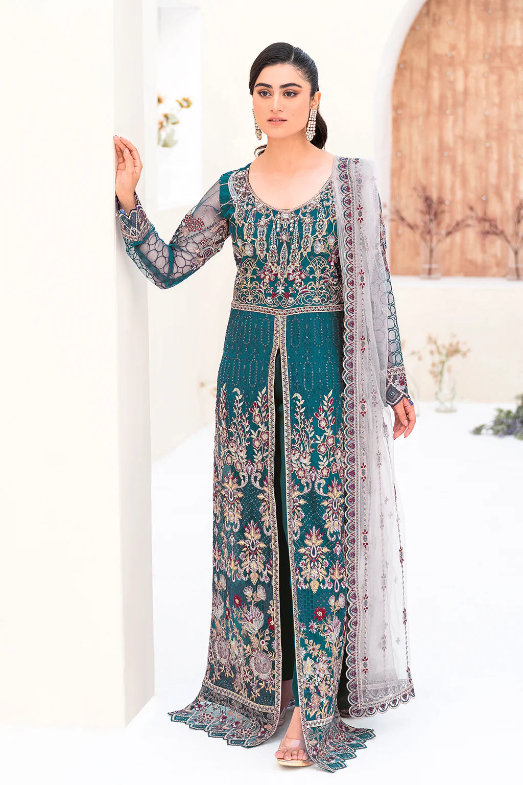 Ramsha Minhal Vol-08 | M-810 | Unstitched