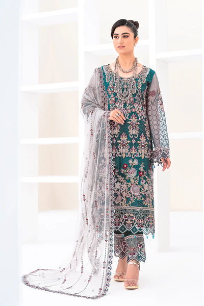 Ramsha Minhal Vol-08 | M-810 | Unstitched