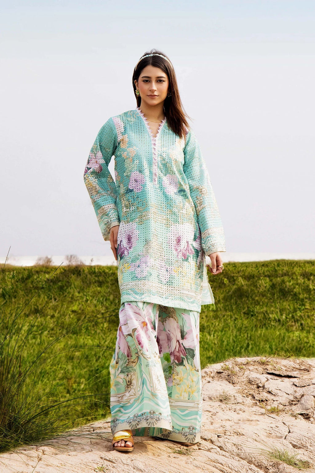 Camelia Vol-2 by Adan's Libas Premium Lawn Co-ords | Design 03