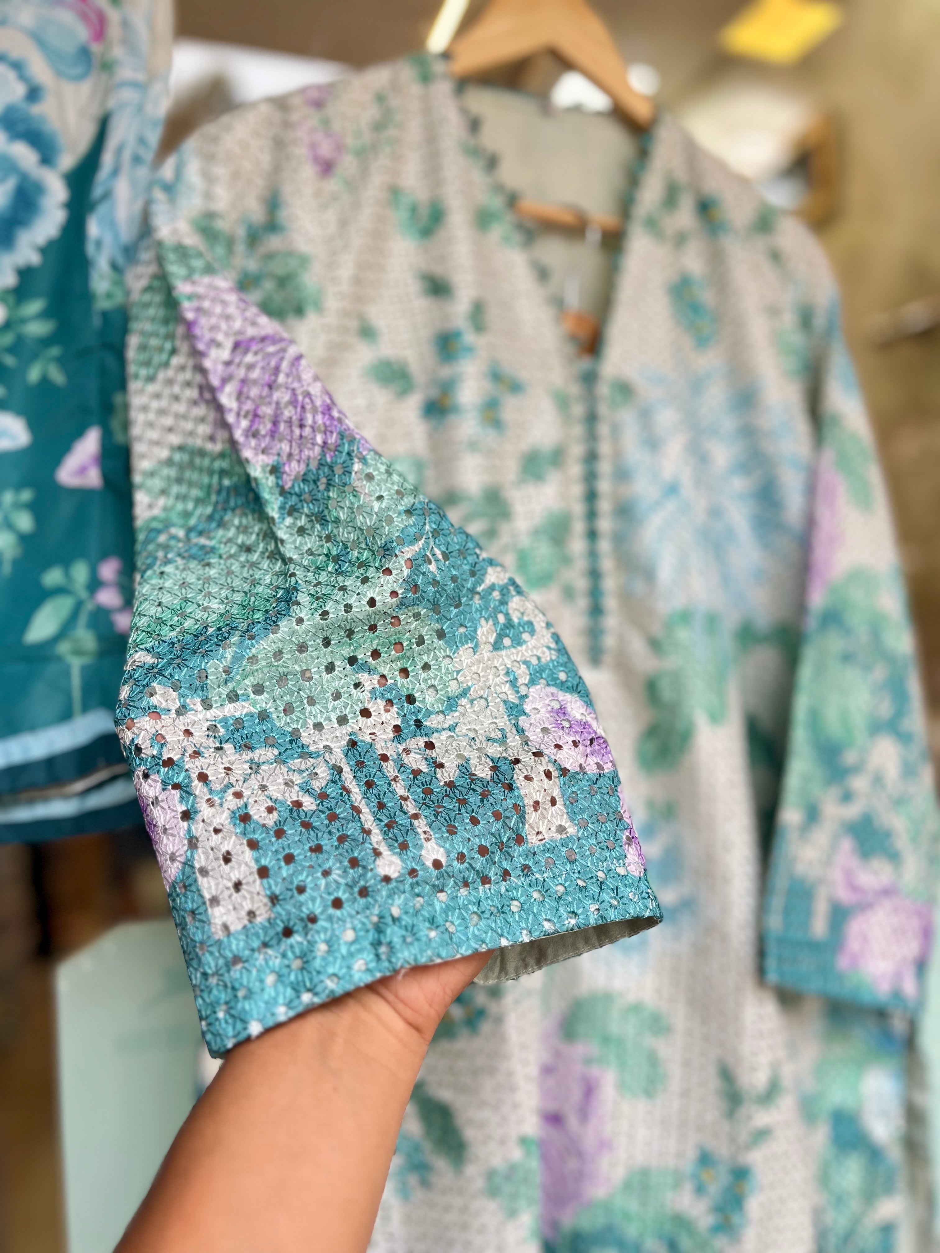 Camelia Vol-1 by Adan's Libas Premium Lawn Co-ords | Design 02