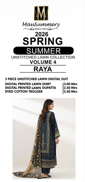 Mausummery Lawn Unstitched Collection 18