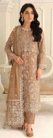 Embroidered Chiffon Design - 22