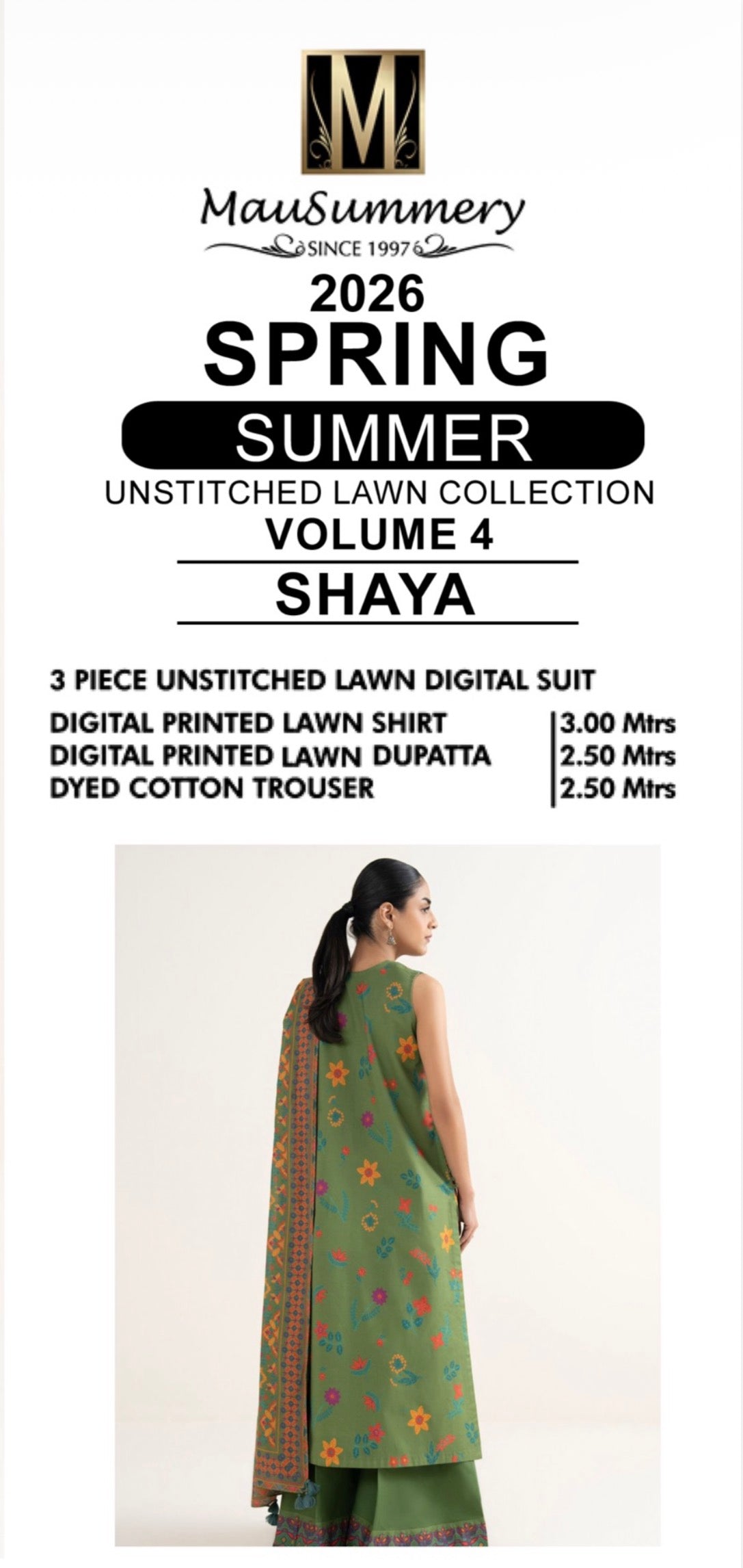 Mausummery Lawn Unstitched Collection 22