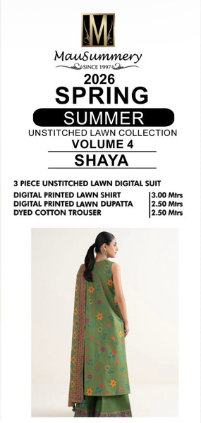 Mausummery Lawn Unstitched Collection 22