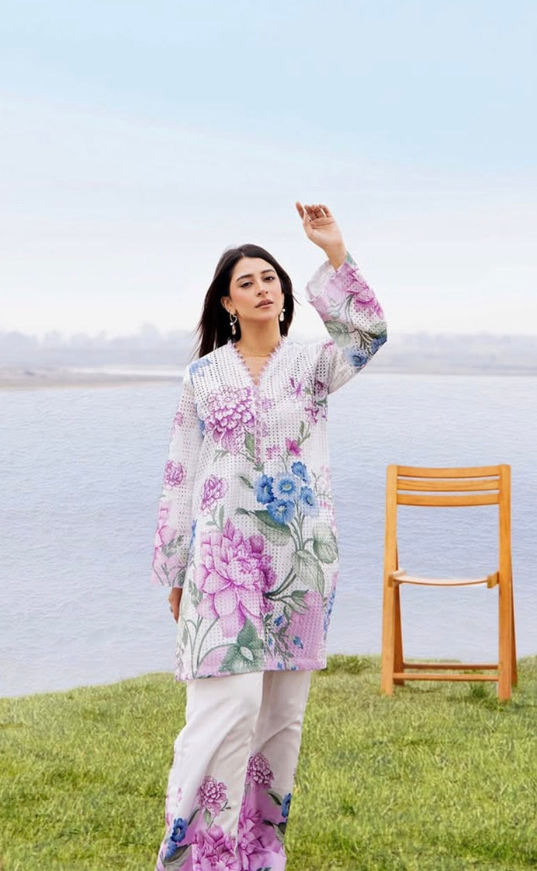Camelia Vol-1 by Adan's Libas Premium Lawn Co-ords | Design 03