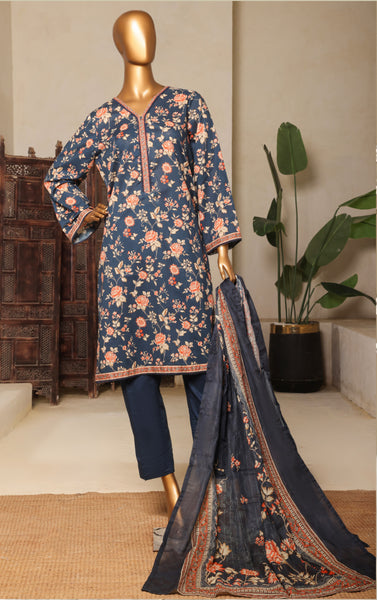 BS Printed Lawn 007