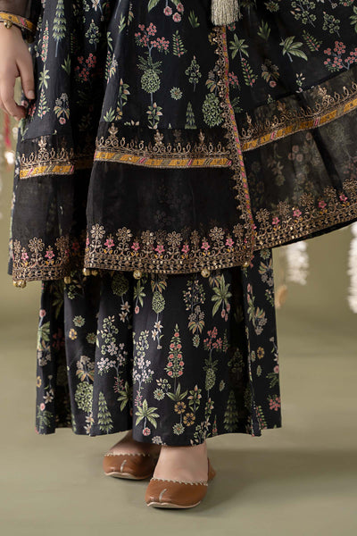 3 Piece Embroidered Lawn Suit | MKD-EF25-13-Black-2-4