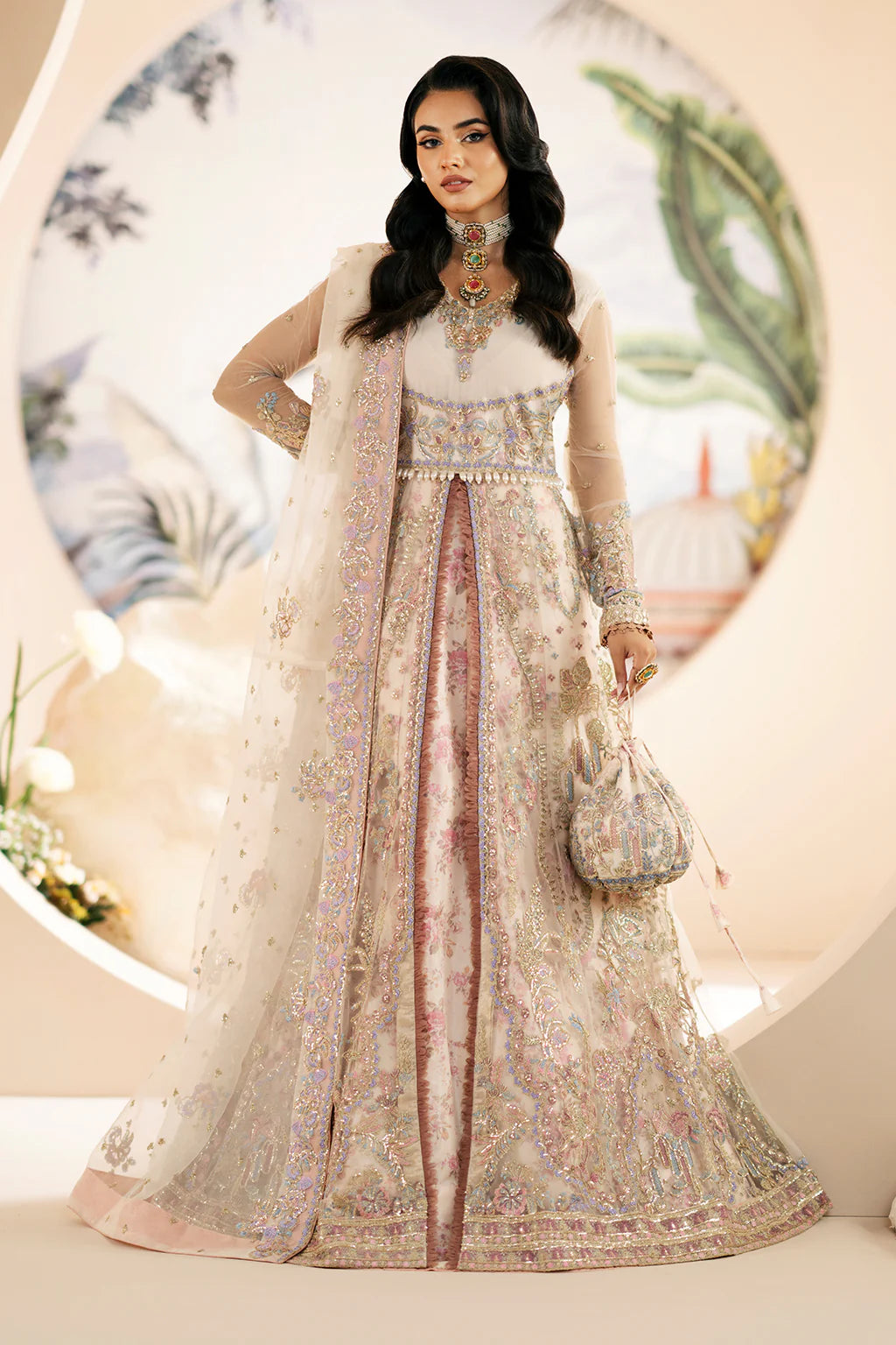 Amaryllis | Unstitched | INAYAT By AJR Couture