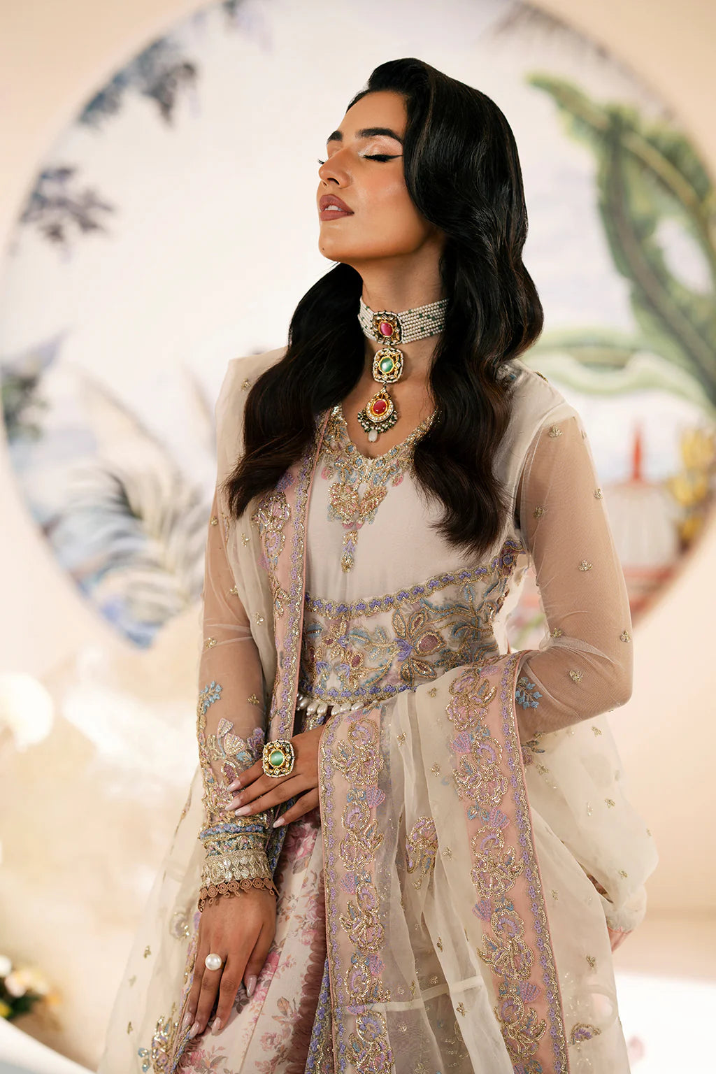 Amaryllis | Unstitched | INAYAT By AJR Couture