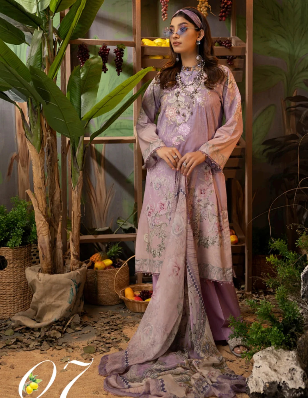 Summer Fantasy Lawn by Adan’s Libas 2023 |  DAY LILAC