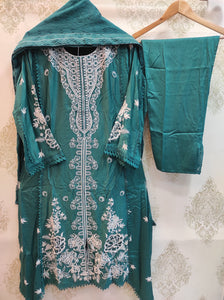 Sea Green Rayon Set
