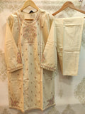 2 Piece Embroidered Lawn Suit | D.no.119