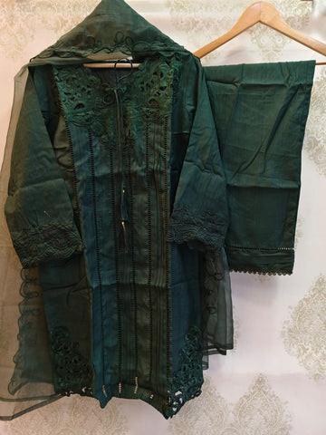 Cutwork Tunic | Green