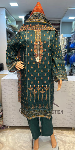 Riwayat Premium Chikankari Lawn| Stitched